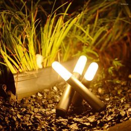 Garden Led Night Light For Bedroom Camping Lamp Bar Desktop Atmosphere Rechargeable Button Switch Rotatable Table