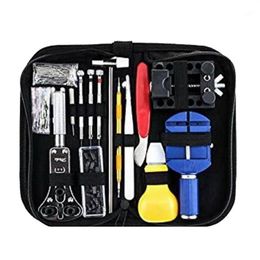 147 Pcs Watch Repair Tool Kit Case Opener Link Spring Bar Remover Watch Kit Metal Watchmaker Tools For Adjustment Set Band1281Z