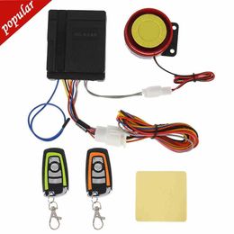 New Motorcycle Anti-theft 125dB Universal Two-way Motorcycle Scooter Security Alarm System Engine Start Remote Control Key