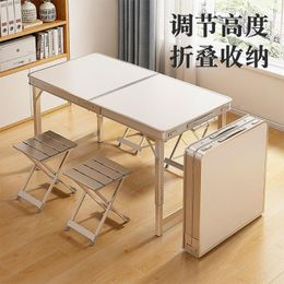 Camp Furniture Foldable Tables For Rental Housing Household Dining Small Stalls Dedicated Dormitories O