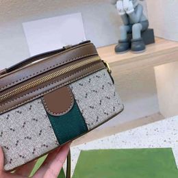 Luxury Shoulder Bags Square Crossbody camera Bag Designer print box Mini makeup lipstick pack Messenger Purses 2023