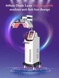 diode hair growth restoration machine hairy regrowth laser with 260pcs diode lamps professional anti loss treatment care equipment cost buy on line in India