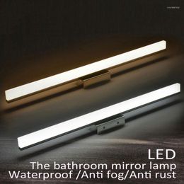 Wall Lamps High Quality 7W 10w LED Mirror Front Lights 40/60cm Dresser Modern Brief Bathroom Lamp