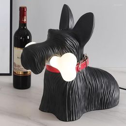 Table Lamps Nordic Children's Room Exhibition Hall Decoration Cartoon Dog Lamp Designer Sample B&B Animal Creative Bedside