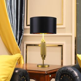 Table Lamps Modern Creative Gold Metal Lamp Decoration Living Room Dining Bedroom Desk Light LED Suspension TA213