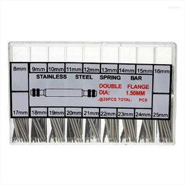 Watch Repair Kits Tools & 360pcs Band Pin Strap Spring Bars Link Pins Bar 8-25mm Stainless Steel Assorted Kit Watchmaker PartsRepair