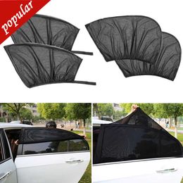 New Universal Car Front/Rear Side Window Sun Shade Mesh Cover Insulation Anti-mosquito Fabric Shield UV Protector Sunshade Curtain