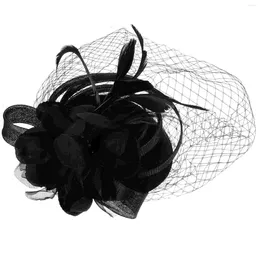 Bandanas Wedding Headband Fascinator Mesh Lace Tea Party Veil Birdcage Hat