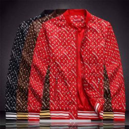 New 2023 Fashion Brand designer Jackets Men's Winter Autumn Slim Fit Mens Clothes Men Casual Jacket Slim coat Fashionable new jacket Men's Jackets