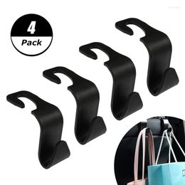 Hooks Yooap Universial Car Storage Headrest Seat Hanger Hook Organizer Plastic Holder For Handbag Purse