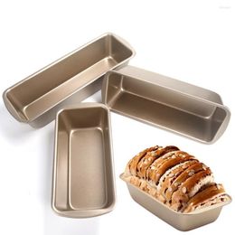 Baking Moulds 1pc Loaf Pan Rectangle Toast Box Bread Mold Carbon Steel Pastry Bakeware DIY Non Stick Cake Supplies