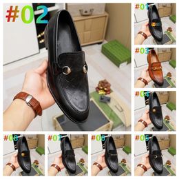 2023 Top Dress Shoes Royal Loafers Men Real leather Dermal sole Top quality Designer luxury Male Black Smooth calf leather Neutral Driving Sesame Round Wedding 38-46