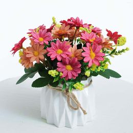 Decorative Flowers Fall Artificial Arrangements Flower Table Setting Window Decoration Outside Wedding Decorations