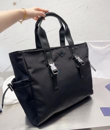 23ss women fashion tote bags 5A high quality Nylon canvas shopping bags mommy multi-pocket multifunctional bags lady black totes handbag
