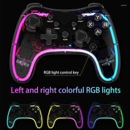 Game Controllers Switch Controller Wireless Pro Gamepad Compatible With Switch/Switch Lite/Adjustable LED By APP