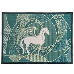 Top Tang Style Horse Villa Living Room Decorative Carpet Entrance Mat Shoe Cabinet Floor Mat Hallway Floor Mat in Front of Bed