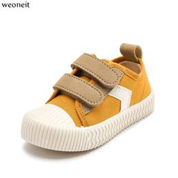 Sneakers Weoneit Children Shoes Kids Canvas Fashion Comfortable Casual Sneaker Toddler Boys Girls 6 Colors CN22-31