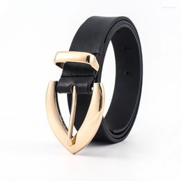 Belts Triangle Buckle Women's Belt Decoration Dress Accessories Skirt Pants PU Waist Seal Designer For Women