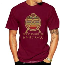 Men's T-Shirts Brand Stargate There Is No Place Like Shirt Summer Men Short Sleeve T-Shirt 230515