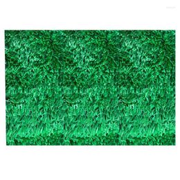 Decorative Flowers Artificial Turf Lawn Realistic Landscape Mat Grass Rug Carpet For Garden Balcony School