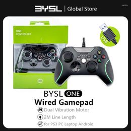 Game Controllers USB Wired Gamepad For PS3 Joystick Console Controle XBOX ONE STEAM PC Controller Android Phone Joypad Accessories