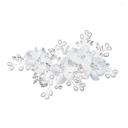 Bandanas Wedding Headpiece Bride Bridal Hair Comb Pin Pieces Women Accessories Hoop Headpieces