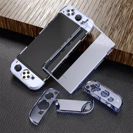 Game Controllers Transparent Recreational Machines Protective Shell Soft Protector Accessories Compatible For Switch OLED