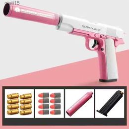 Gun Toys Toy Gun For Boys Shell Ejection Soft Bullet Guns T230515