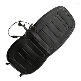 Car Seat Covers 12V Heated Cover Electric Heating Cushion Breathable Winter Warmer N84F