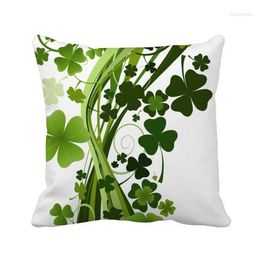 Pillow Clover Tree Ireland St.Patrick's Day Throw Square Cover