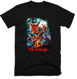 Men's T Shirts THE HOWLING 1981 OLD MOVIE COTTON MENS T- SHIRT E0981