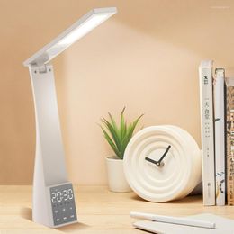 Table Lamps 1 Set Durable LED Desk Lamp Low-power Consumption Night Temperature Forecast Multipurpose