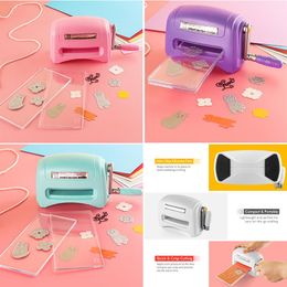 Stamping Mini Manual Die Cutting and Embossing Machine For DIY Scrapbooking Embossing Crafts Card Decorations Handmake Projects Tools