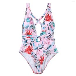 Women's Swimwear Bikini Sexy One-piece Swimsuit Concise Female Summer Swimwears Tankinis Set String