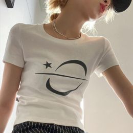 T-shirt High Street Fashion Design Retro Simple Cartoon Graphic Printing Harajuku ONeck Short Sleeve TShirt Casual Size Accessories