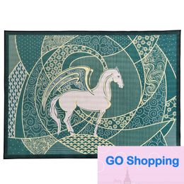 Quality Tang Style Horse Villa Living Room Decorative Carpet Entrance Mat Shoe Cabinet Floor Mat Hallway Floor Mat in Front of Bed