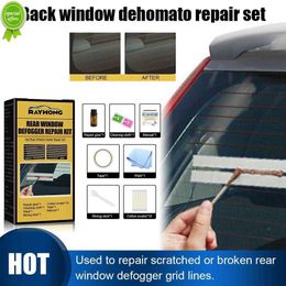 Car Car Rear Window Defogger Repair Kit DIY Quick Repair Scratched Broken Defroster Heater Grid Lines High-quality Care Accessories