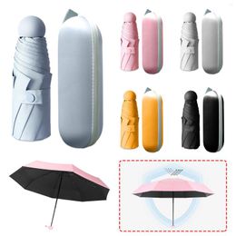 Umbrellas Mini Pocket Umbrella Portable Girls Gifts Custom Made Small Fresh Sun Block For Rain And Sunshine Protection Parasol