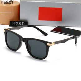 Fashion Designer New Unisex Sunglasses Tempered Glass Lenses Fashion Trends Glasses Holiday Leisure Sunglasses 4287