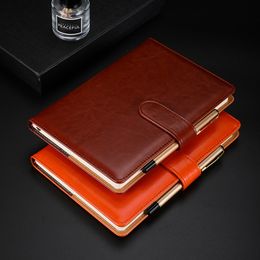 Notepads Notebook Creatively Transverse Jotter Take Notes Keep Diary Journals Paper PU Christmas Gift School Business Schoolmate 230515
