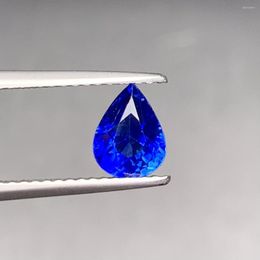 Loose Gemstones AIG QH 1.32ct Nature Sri Lanka Origin Royal Blue Sapphire Gems Beads For DIY Jewelry