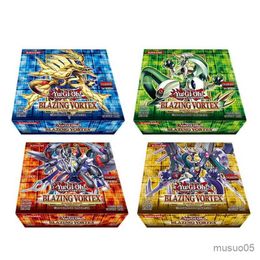 Card Games 216pcs/Set Yu Gi Oh Game Cards Anime Style Japan Cartoon Yugioh Collection Card Box Kids Boys Toys For Children Figure Cartas