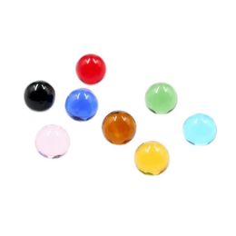 Colourful 6mm 12mm 20mm Glass Beads Pure 13 Colours Glass Terp Dab Pearl Insert for Turp Slurper Quartz Banger Nail smoking Tool Accessories