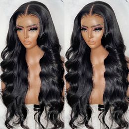Body Wave Wig Lace Front Wigs Heat Resistant Fibre Wigs for Black Women Glueless Lace Frontal Wigs