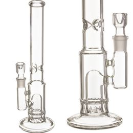 Vintage PREMIUM SYN Glass Bong Water Hookah Smoking Pipe With Bowl 16inch 7MM Original Glass Factory made can put customer logo by DHL UPS CNE