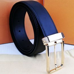 Genuine Leather Belts Fashion Golden Needle Buckle Waistbands Designers Luxurys Silver Letters Ceintures For Mens Womens Casual Girdle