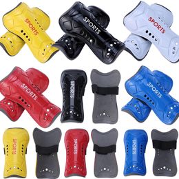 Elbow and knee pads Gaiters pads Football knee pads Breathable light comfortable Adult child size soccer guards 5 Colours Porous and breathable insert plate