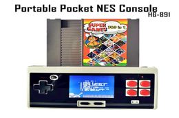 Lettori di giochi portatili est HAMY Pocket NES Slot per cartuccia del lettore portatile di forma classica retrò per scheda 72 pin originale 28 pollici grigio 6082107