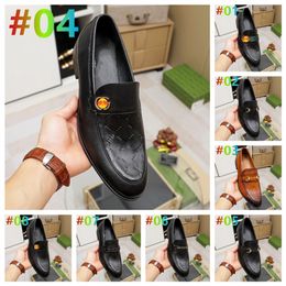 2023 G Loafers Men Shoes pu кожаная кожаная цветовая мода простая ежедневная молодежная тенденция классическая бизнес-одежда