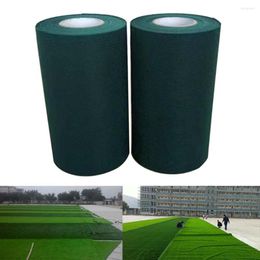 Decorative Flowers 10m Artificial Grass Jointing Tape Outdoor Garden Green Synthetic Lawn Carpet Seaming Tap